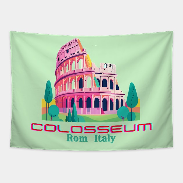 Colosseum arena, Rome Tapestry by Papilio Art