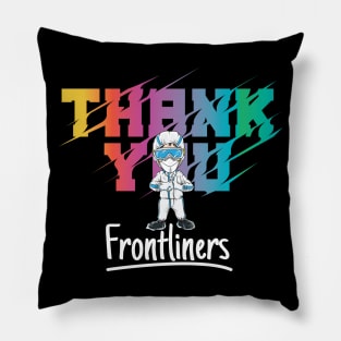 A Gratitude to Frontliners Pillow