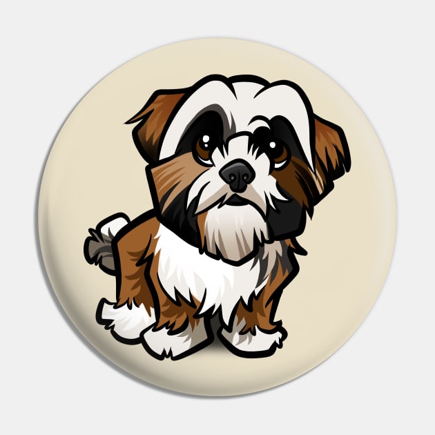 Shih Tzu Pin by binarygod