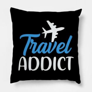 Travel Addict Pillow