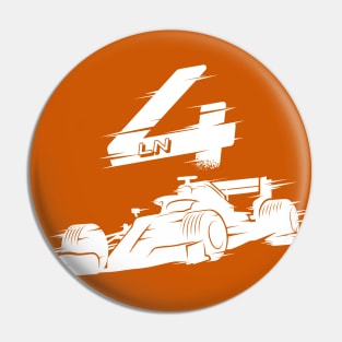 We Race On! 4 [White] Pin