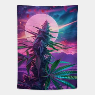 Sunset Weed Tapestry