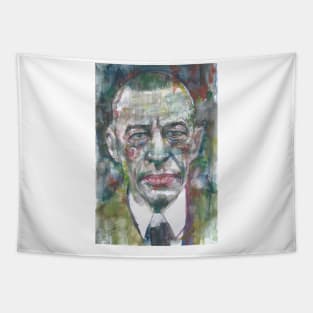 SERGEI RACHMANINOFF watercolor portrait.1 Tapestry