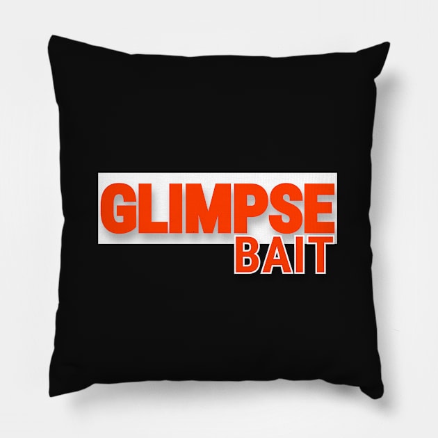 Glimpse Bait! It's More Than Just a Click bait. Funny design Pillow by A -not so store- Store