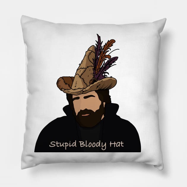 Laszlo's witch skin hat Pillow by valentinahramov