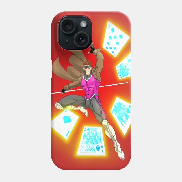 Gambit Phone Case by CoolDojoBro