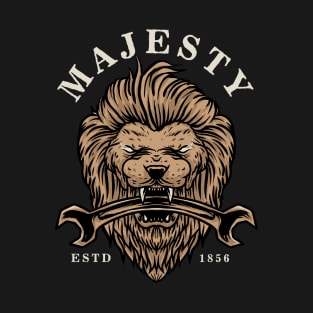 Majesty - Lion Head T-Shirt