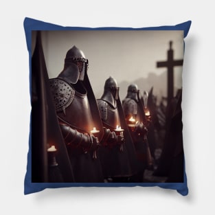 Knights Templar in The Holy Land Pillow