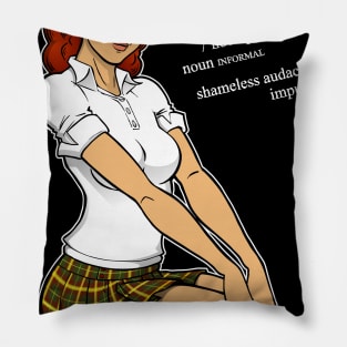 Chutzpah! Pillow