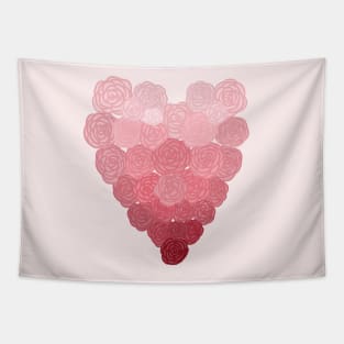 Rose Heart Tapestry