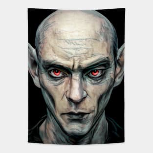 Nosferatu Vampire Comic Book Style Horror Tapestry