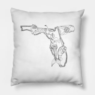 Florida Mermaid Pillow