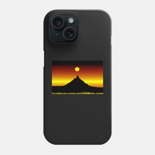 Sunrise over Black Butte Phone Case