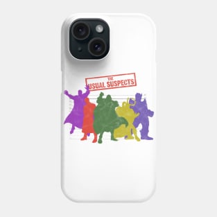 THE USUAL SUPERVILLAINS Phone Case