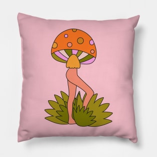 Lady toadstool Pillow