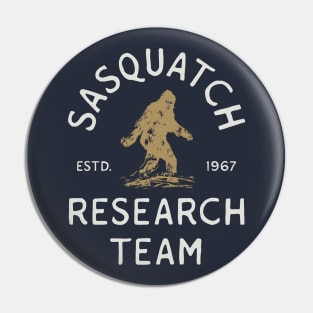 Sasquatch Research Team Pin