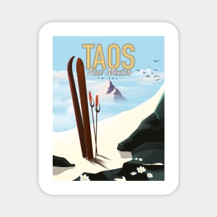 Taos USA ski poster Magnet