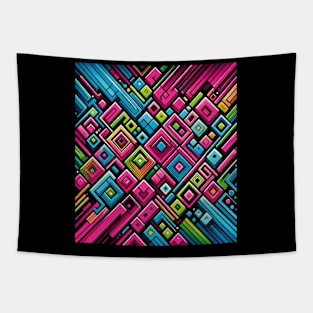 Abstract Geometric Pattern Tapestry