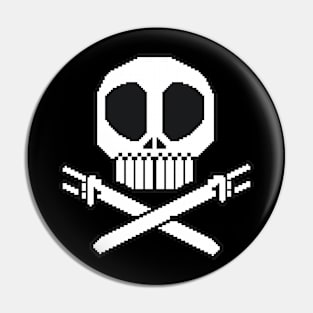 Death Rock Pin