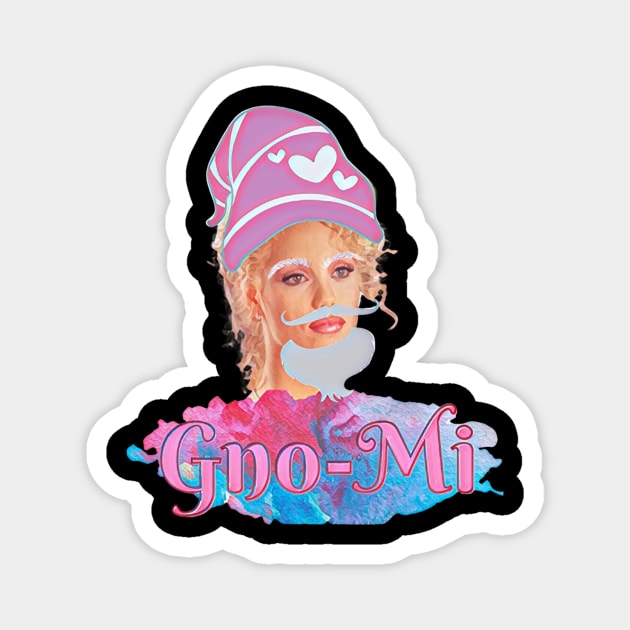 GnoMi the Showgirl Gnome Magnet by WearablePSA