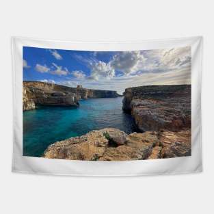 Blue Lagoon, Comino, Malta Tapestry