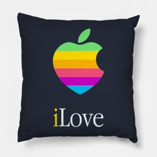 iLove [for dark shirts] Pillow