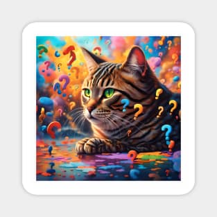 Cats Curious World Magnet