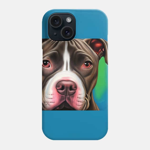 American Staffordshire Terrier Phone Case by BlakCircleGirl