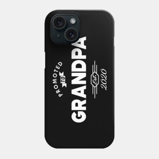 New Grandpa - Promoted to grandpa est. 2020 Phone Case