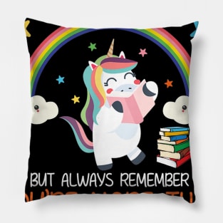 Try your hardest but You_re more than a Test Teacher Pillow