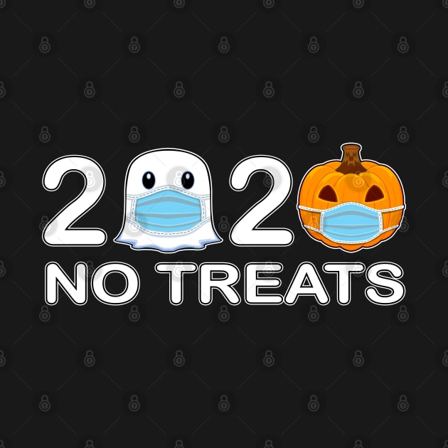 Halloween No Treats 2020 by Prescillian Art