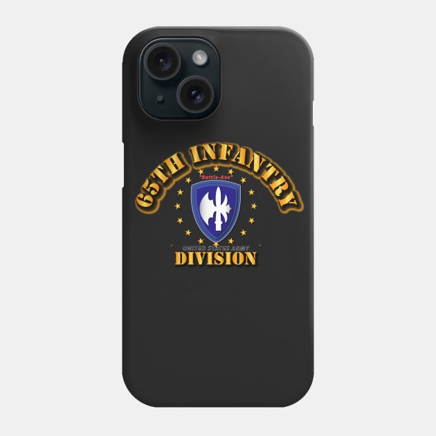 65th Infantry Division - Battle-Axe Phone Case by twix123844