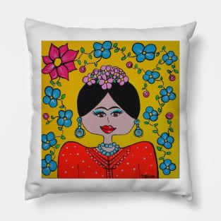 Fridi Divina Naranja Pillow