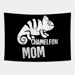 Funny Chameleon Mom Graphic Tapestry