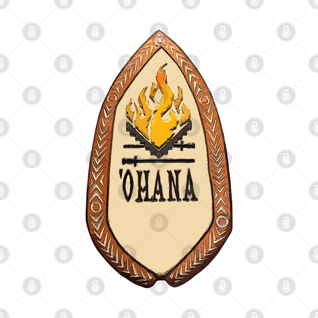 Ohana Restaurant Sign by Tomorrowland Arcade