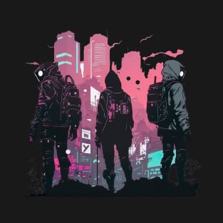 Crew men in the Cyber City T-Shirt