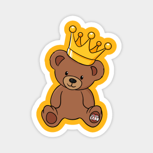 Crown bear Magnet