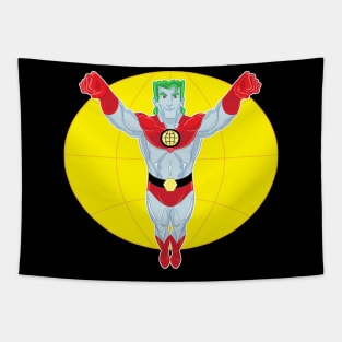 Captain Planet Tapestry