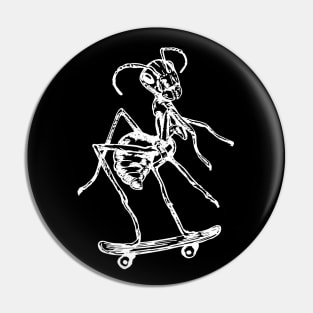 SEEMBO Ant Skater Skateboarding Skateboard Skate Skateboarder Pin