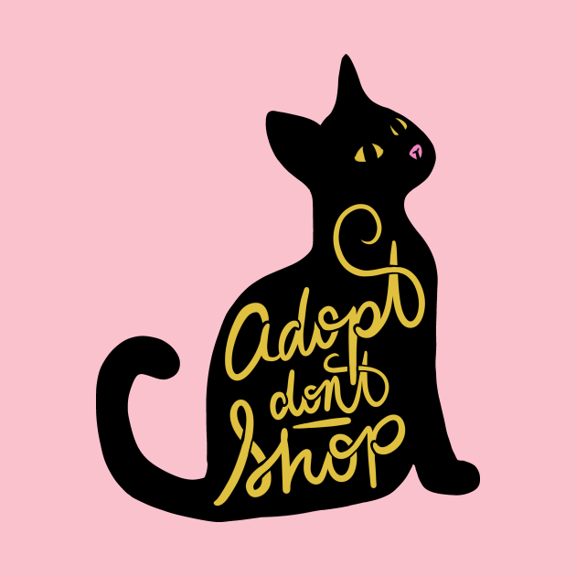 Disover Adopt don't shop - Adopt Dont Shop - T-Shirt