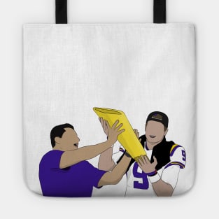 Joe Burrow and Ed Oregon Tote