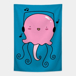 Jellyfish Headphones Tapestry