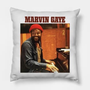 Vintage Marvi Gaye 1974 Pillow