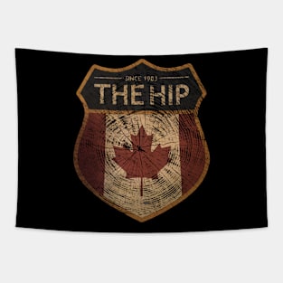 The tragically hip EST 1984 Retro 80s Tapestry
