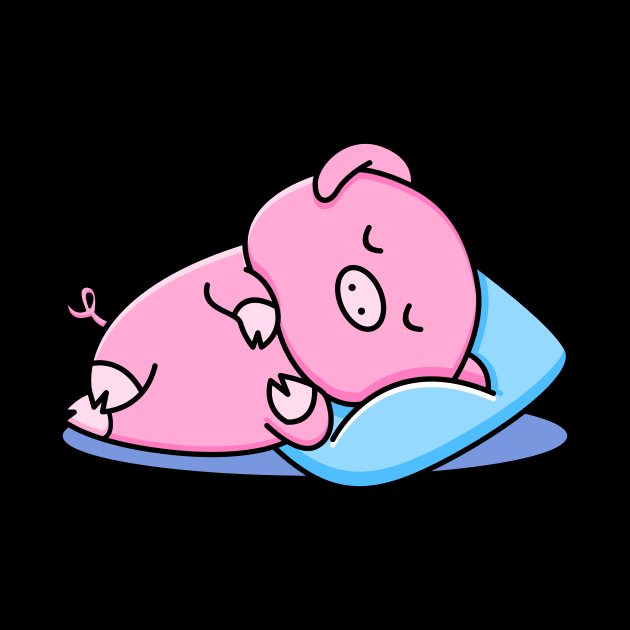 sleepy pig by BarnawiMT