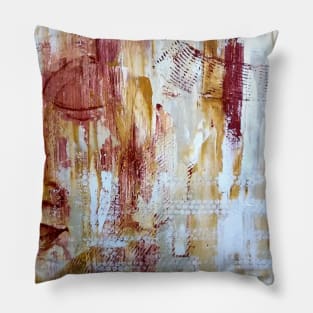 Peaceful soul Abstract painting Pillow