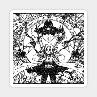 Fullmetal Alchemist Anime Manga 2 Magnet