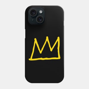 Basquiat Crown Phone Case