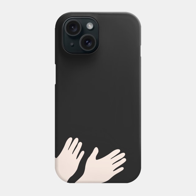 Waving hands Phone Case by XOOXOO