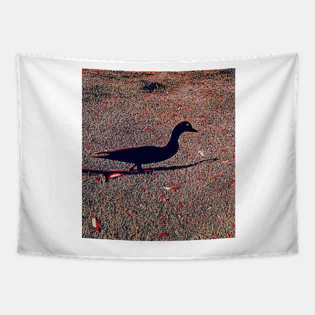 Duck Duck Shadow Tapestry by Tovers